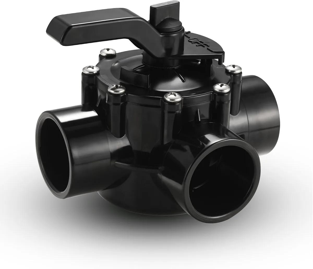 3-Port Diverter Valve, 1-1/2 to 2-Inch