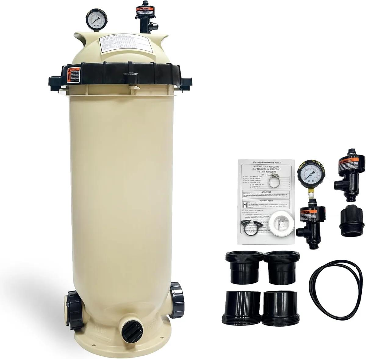 Replacement Filter Cartridge, 100 Sq Ft