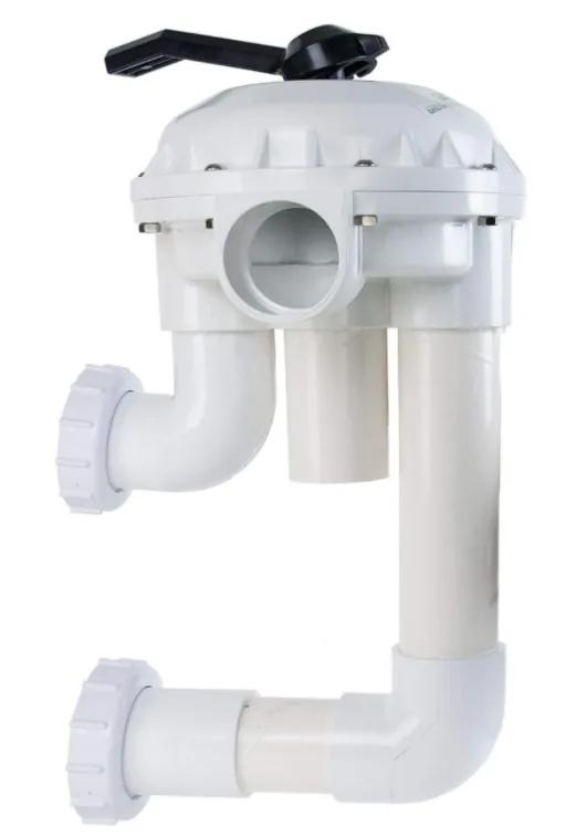 2-Inch HiFlow Valve with Plumbing for D.E. and Sand Filter
