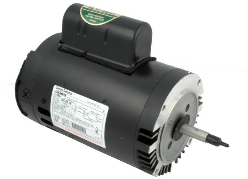 Motor, 1 HP, 1-Speed, 115/230V, 56J Frame, C-Face, Compatible with Century