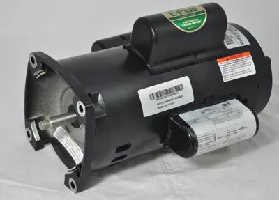 Pool Pump Motor, 5 HP, 208/230V, Square Flange, Replacement for Century