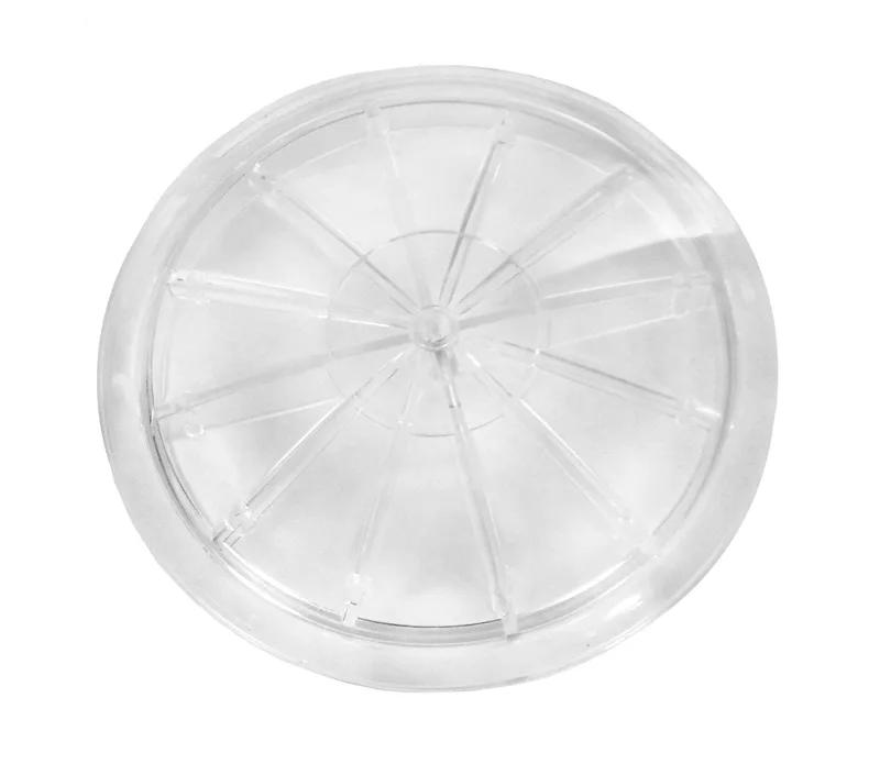 Pump Lid, 6-Inch, Clear, 6-1/2-Inch Diameter