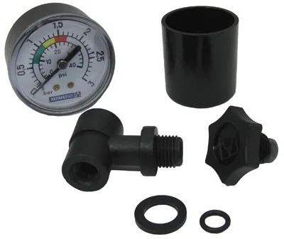 Pressure Gauge Kit, 1/8-Inch Back Mount, Replacement for Astral Aster Filters