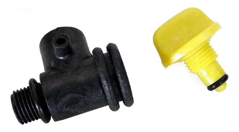 Air Bleed Assembly, 1/4-Inch PVC, Replacement for Jacuzzi Earthworks D.E. Filter
