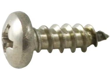 Self-Tapping Screw, 8 x 0.5-Inch, Stainless Steel, Compatible with Pentair