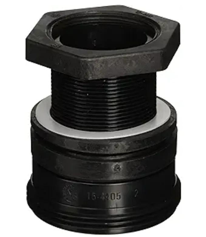 Bulkhead Replacement Kit, 2-Inch, for Triton II Sand Filter, Black