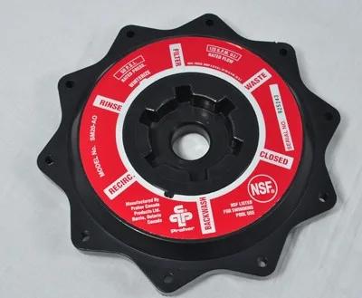Valve Top, 2-Inch, Black, for Praher Valves, Replacement for Pentair