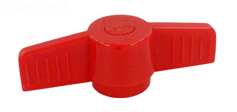 Ball Valve Handle, 1-1/2-Inch, Red, Replacement for Jandy