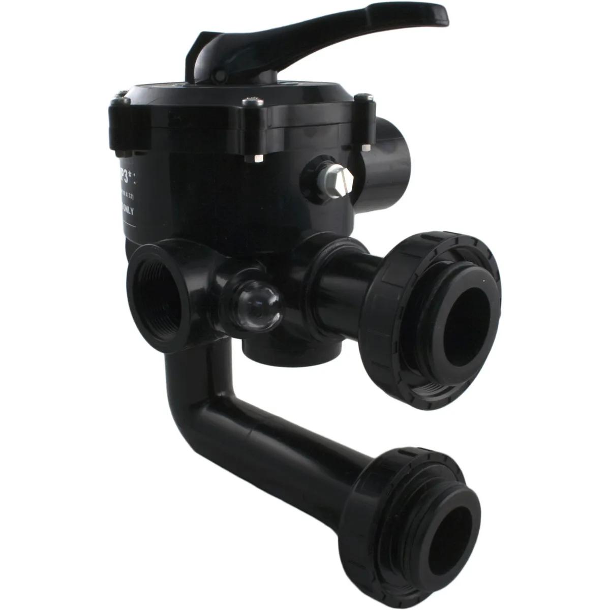 Side Mount Multiport Valve, 1-1/2-Inch FIP, ABS, Compatible with Hayward S200 and S240 Filters