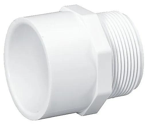 Male Adapter, 2-Inch, Thread x Slip, PVC