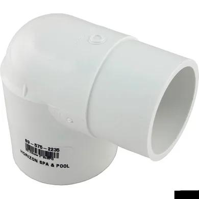 90 Degree Street Elbow, 2-Inch, PVC
