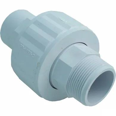 Self-Aligning Union, 1-1/2-Inch MIP x Slip, Compatible with Hayward