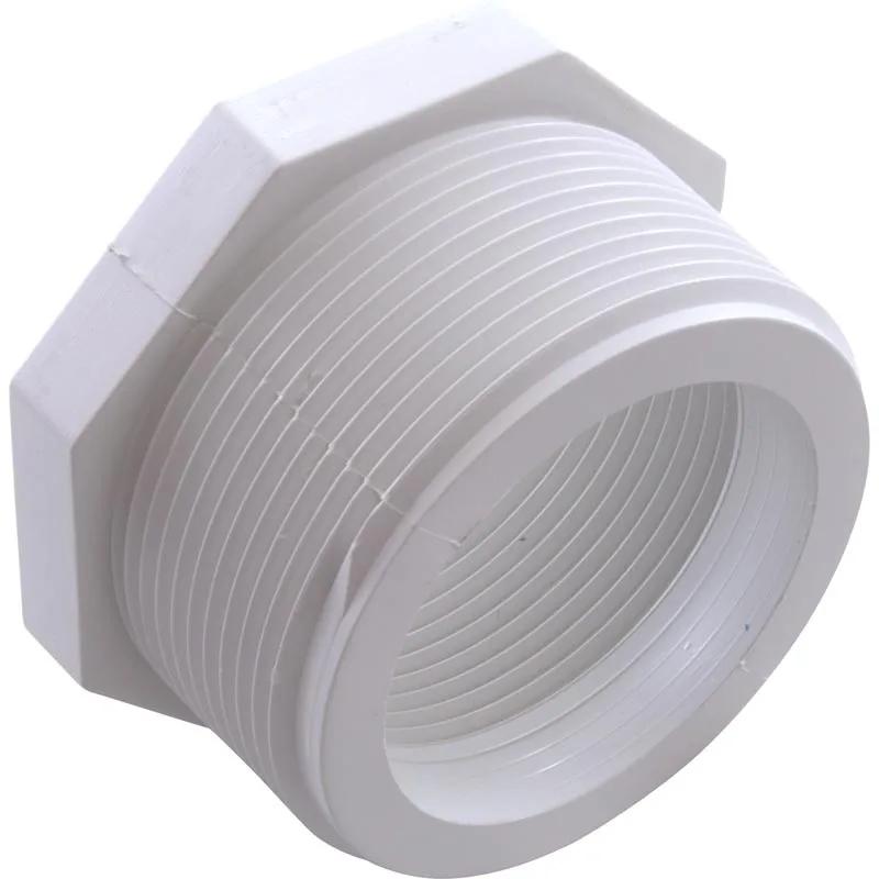 Reducer Bushing, 2-Inch Thread x 1-1/2-Inch Thread, PVC