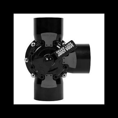 3-Port Dial Valve, 2-1/2-Inch x 3-Inch PVC, Compatible with Jandy