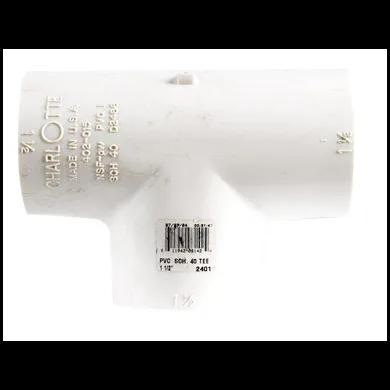 Tee Fitting, 1-1/2-Inch x 1-1/2-Inch x 3/4-Inch SxSxFIPT, Compatible with Lasco