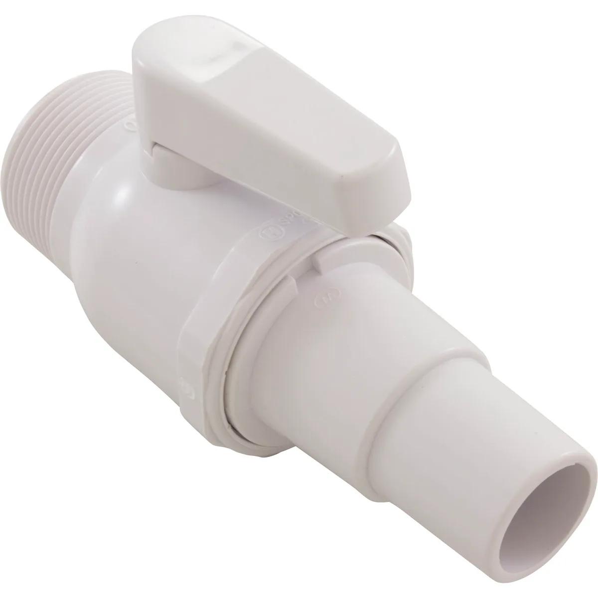 2-Way Ball Valve, 1-1/2-Inch ABS, Compatible with Hayward Econoline