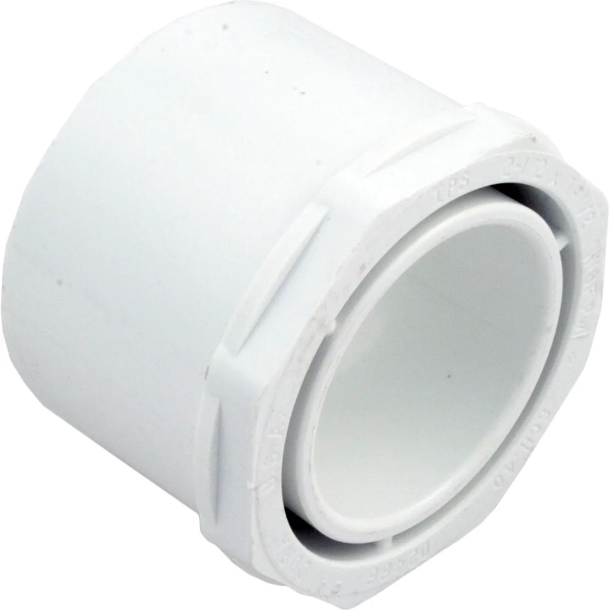 Reducer Bushing, 2-1/2-Inch x 1-1/2-Inch SP x Slip, Compatible with Lasco