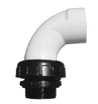 Union Sweep Elbow, 2-Inch MIP x 2-Inch Socket, with O-Ring