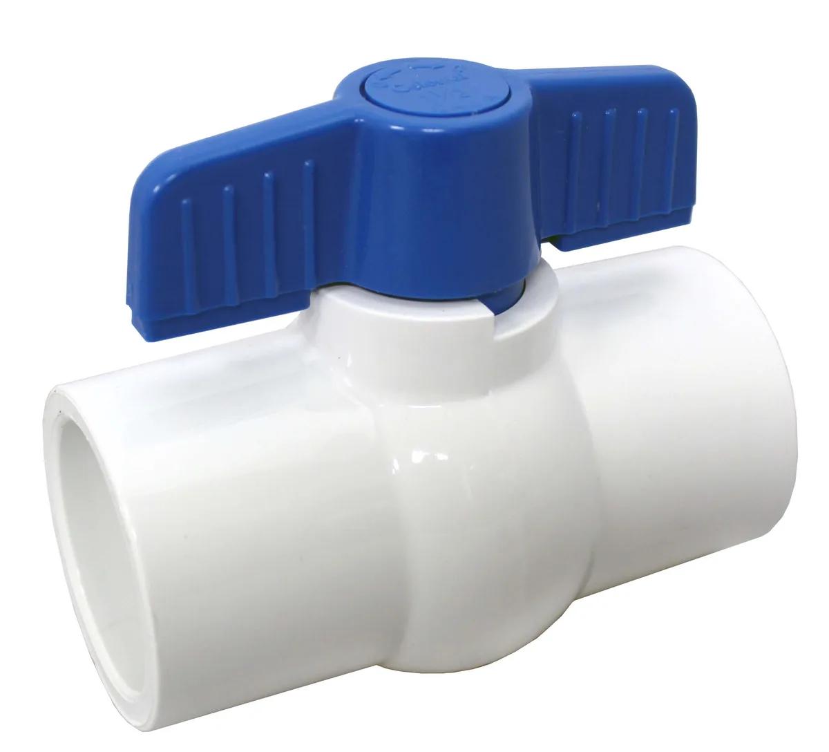 Compact MIP Valve, 3-Inch, White, Slip x Slip