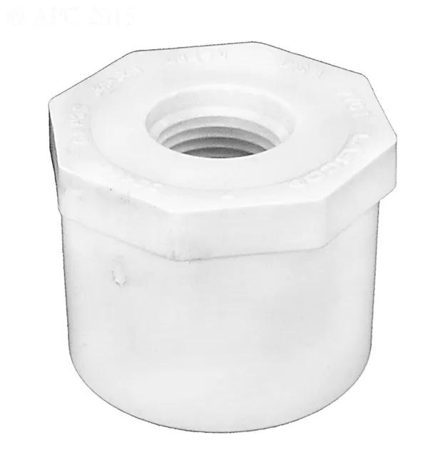 Reducer Bushing, 1.5-Inch x 0.5-Inch Spigot x FPT, Compatible with Lasco
