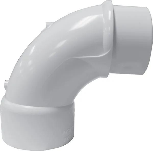 Sweep Elbow, 4-Inch, Slip x Street Slip, PVC SCH40