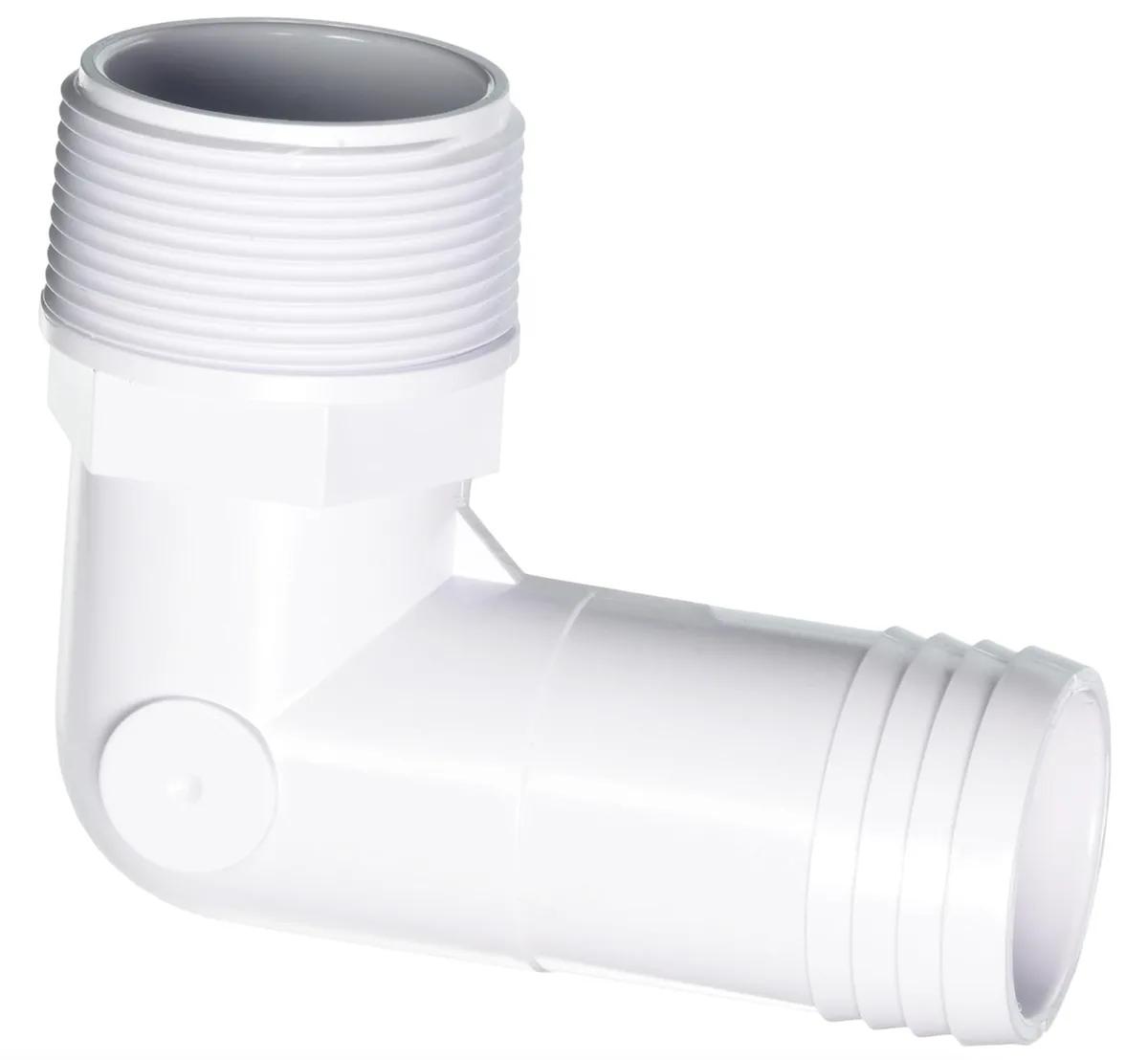 Hose Adapter, 90-Degree