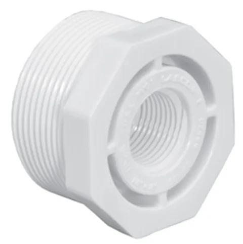 Threaded Reducer Bushing, 2-1/2 x 2-Inch, MPT x FPT, Compatible with Lasco