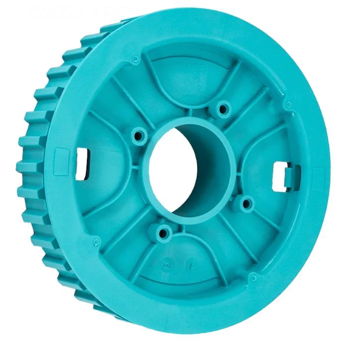 Front Wheel, Turquoise, Compatible with Maytronics Pool Cleaners