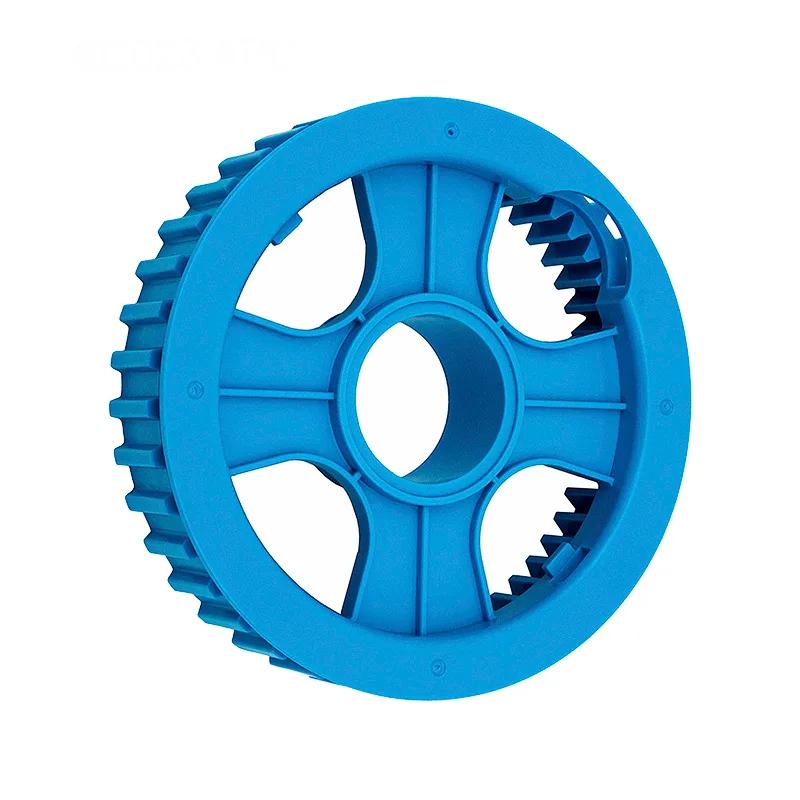 Front Wheel, Blue, Compatible with Maytronics Nautilus CC and Escape Cleaners