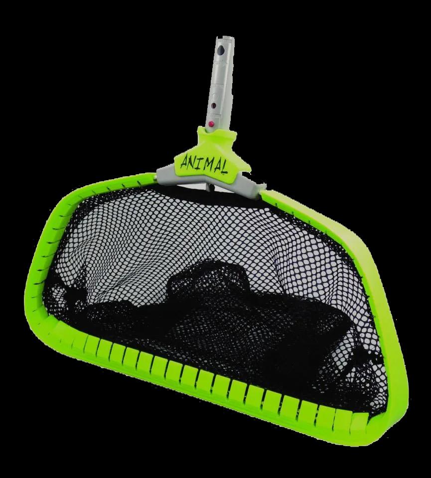 Leaf Rake with Mesh Grab Bag, 20-Inch, Aluminum Frame