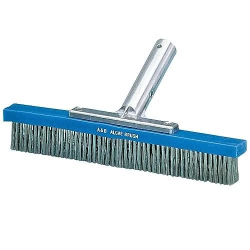 Algae Brush, 12-Inch, Stainless Steel Bristle, Compatible with A&B Brush Manufacturing