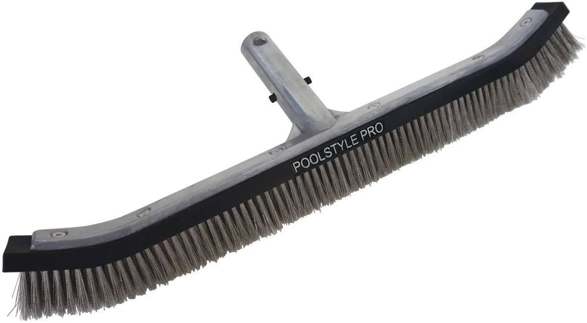Wall and Algae Brush, 18-Inch, Stainless Steel Bristle