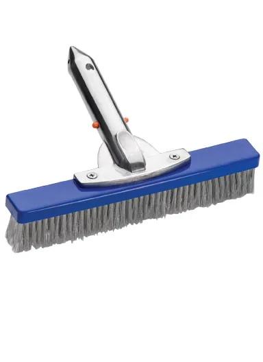 Algae Brush, 10-Inch, Aluminum Back, Stainless Steel Bristle
