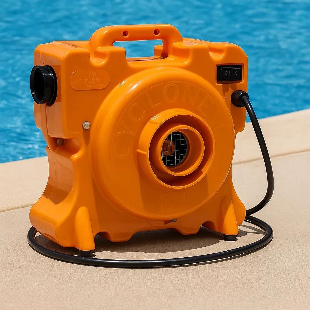 Pool Line Blower and Liner Vac, 3 HP, 120V, 2-Stage