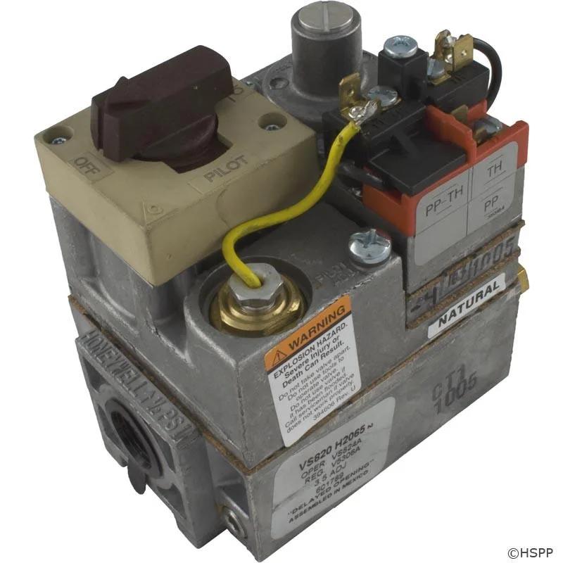 Combination Natural Gas Valve, Millivolt, Replacement for Raypak 130A