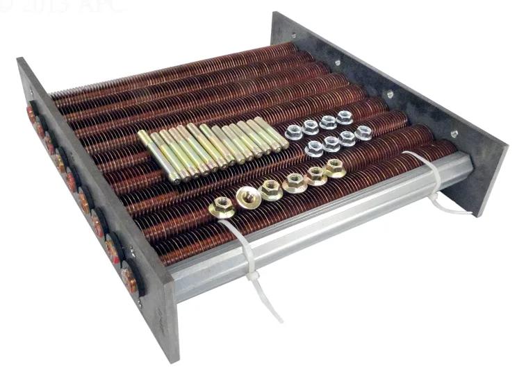 Tube Bundle, Copper, ASME for 206A and 207 Heaters, Compatible with Raypak