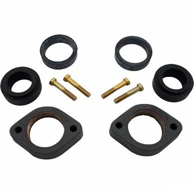 Inlet/Outlet Flange, Bronze, for 105A, 105B and 155B/C Heaters, Compatible with Raypak