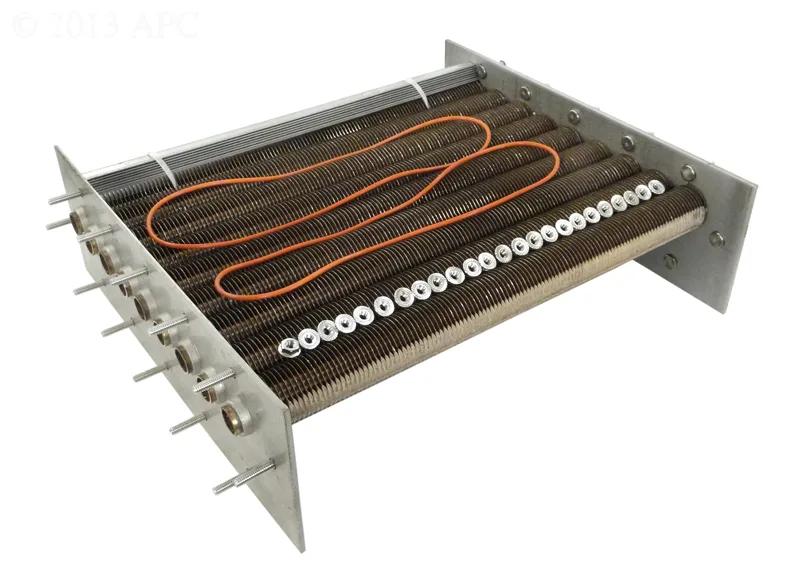 Tube Bundle, Cupro-Nickel, Compatible with Raypak 265, 266 and 267 Heaters