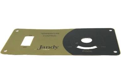 Temperature Control Label, Replacement for Teledyne Laars