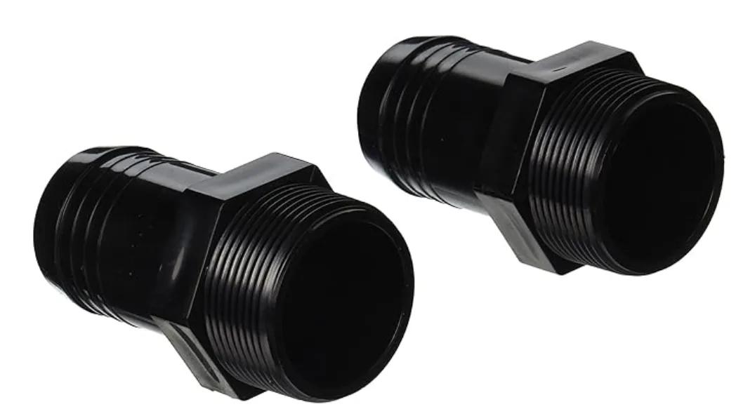 Male Hose Insert Adapter, Sand Filter (2-Pack)