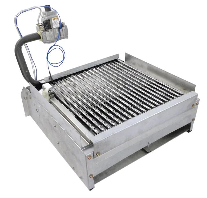 Burner Tray with Propane Gas Valve, Replacement for Raypak R265 IID Heater