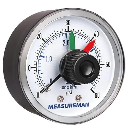 Boxed Pressure Gauge with Dial for Select Filters