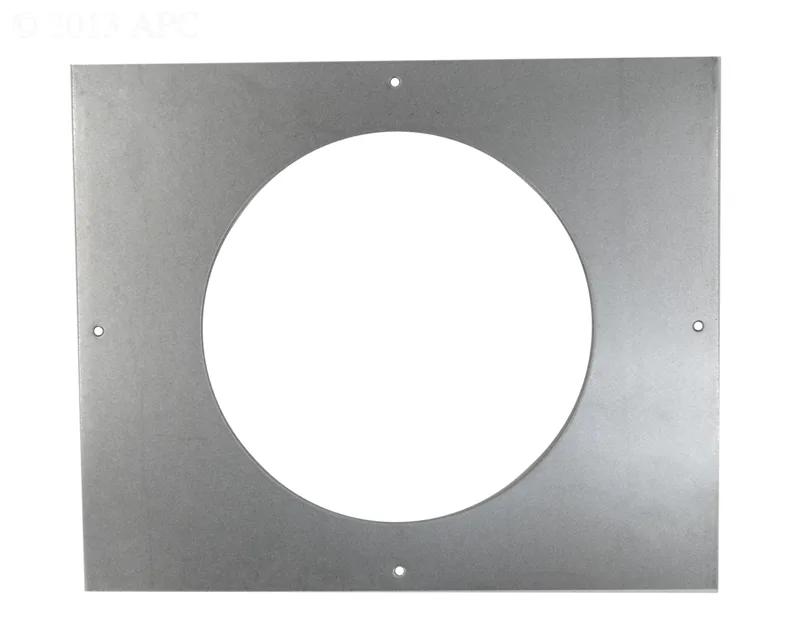 Draft Hood and Vent Cap Adapter Plate for 250,000 BTU Heater, Replacement for Teledyne Laars