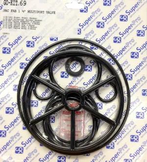 Valve Rebuild Kit, 1-1/2-Inch, Compatible with Pentair PacFab Multiport Valves