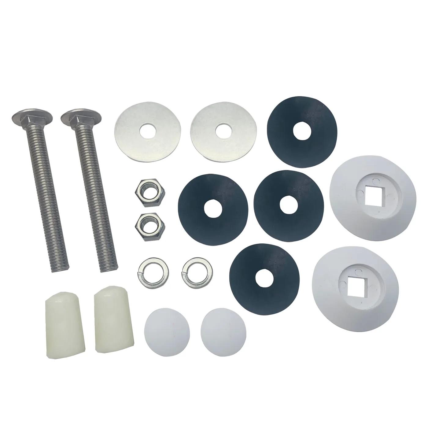 Diving Board Mounting Kit, Two-Hole Residential, Stainless Steel