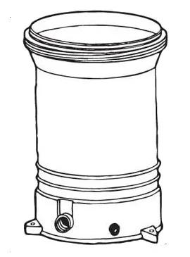 Separation Tank Body, 100 Sq Ft, Compatible with Jacuzzi Dirtba Filters
