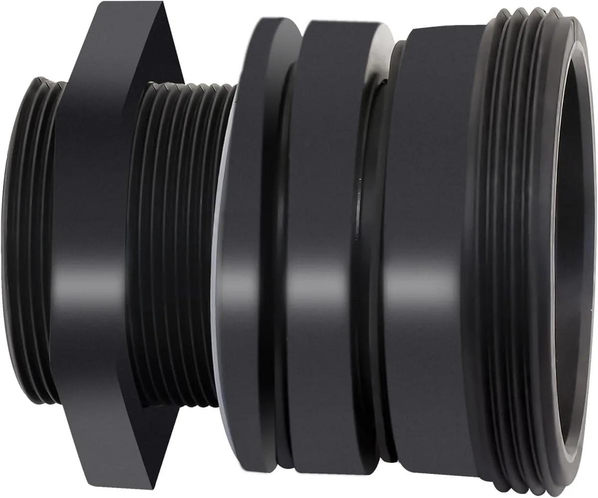 Bulkhead Replacement Kit, 2-Inch, for Triton II Sand Filter, Black