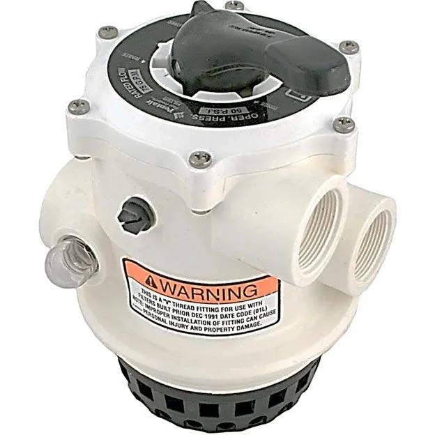Top Mount Multiport Valve, 1-1/2-Inch, for Tagelus Filters, Replacement for Pentair