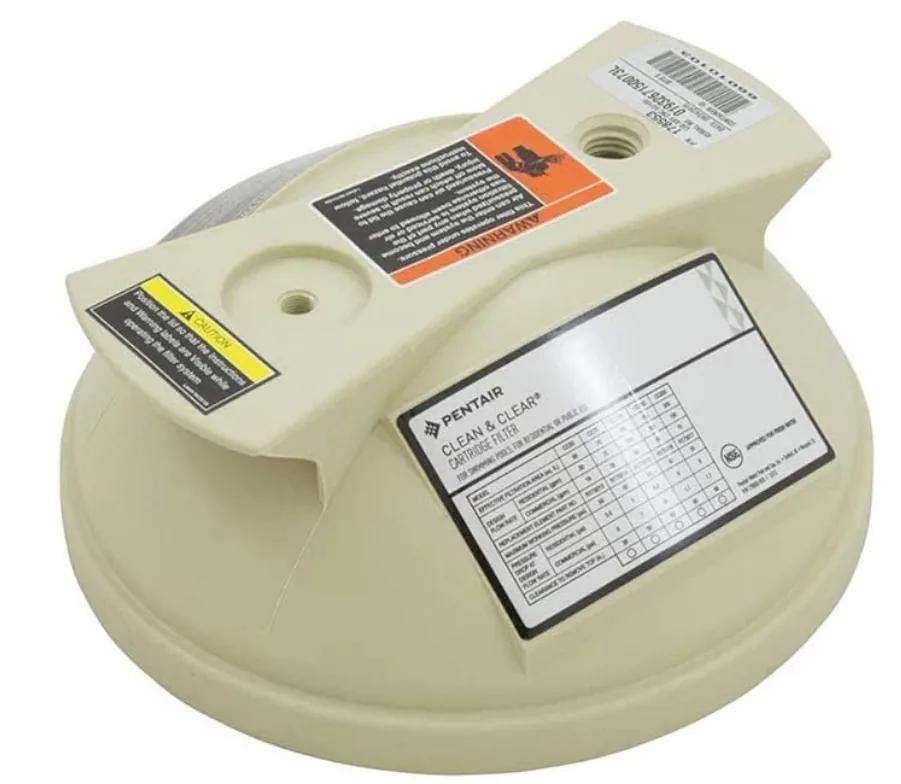 Almond Lid Assembly for Clean & Clear Cartridge Filter