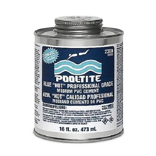 Pipe Cement, 1 Pint, Blue